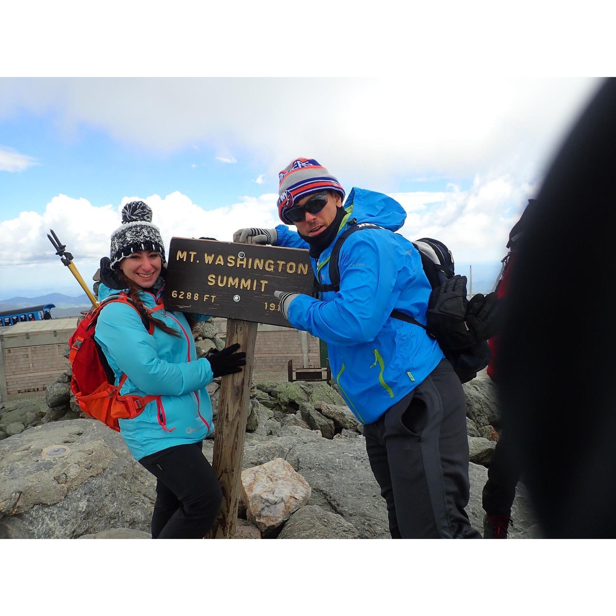 We made it to the top!