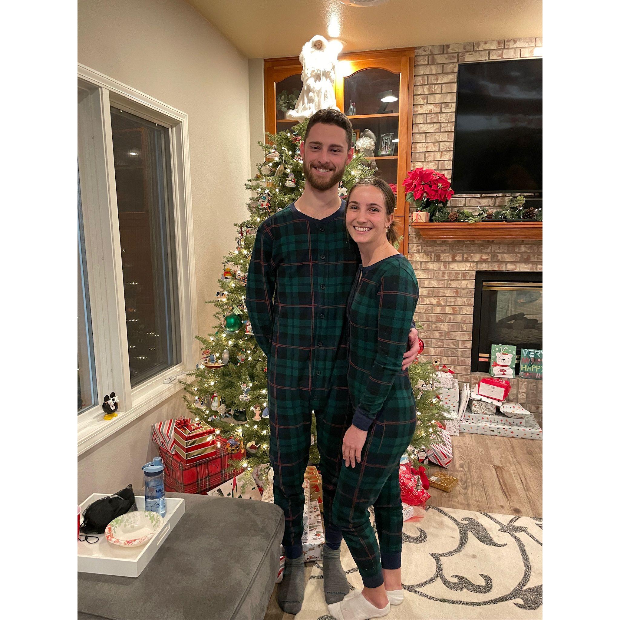 Jake's first Arcand Christmas. He survived.