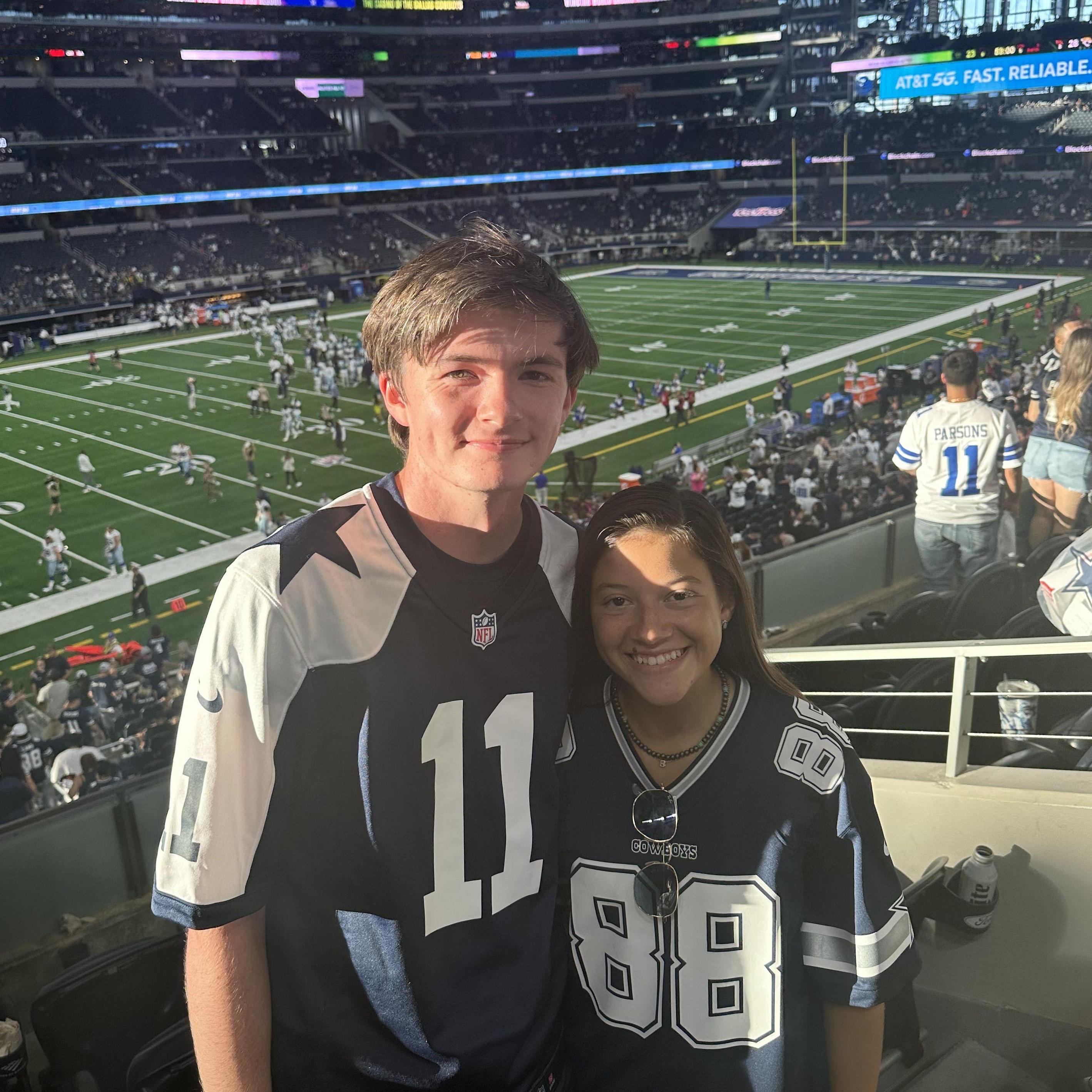 One hobby we share is being dissapointed in the Dallas Cowboys, even if it's "Our year!"