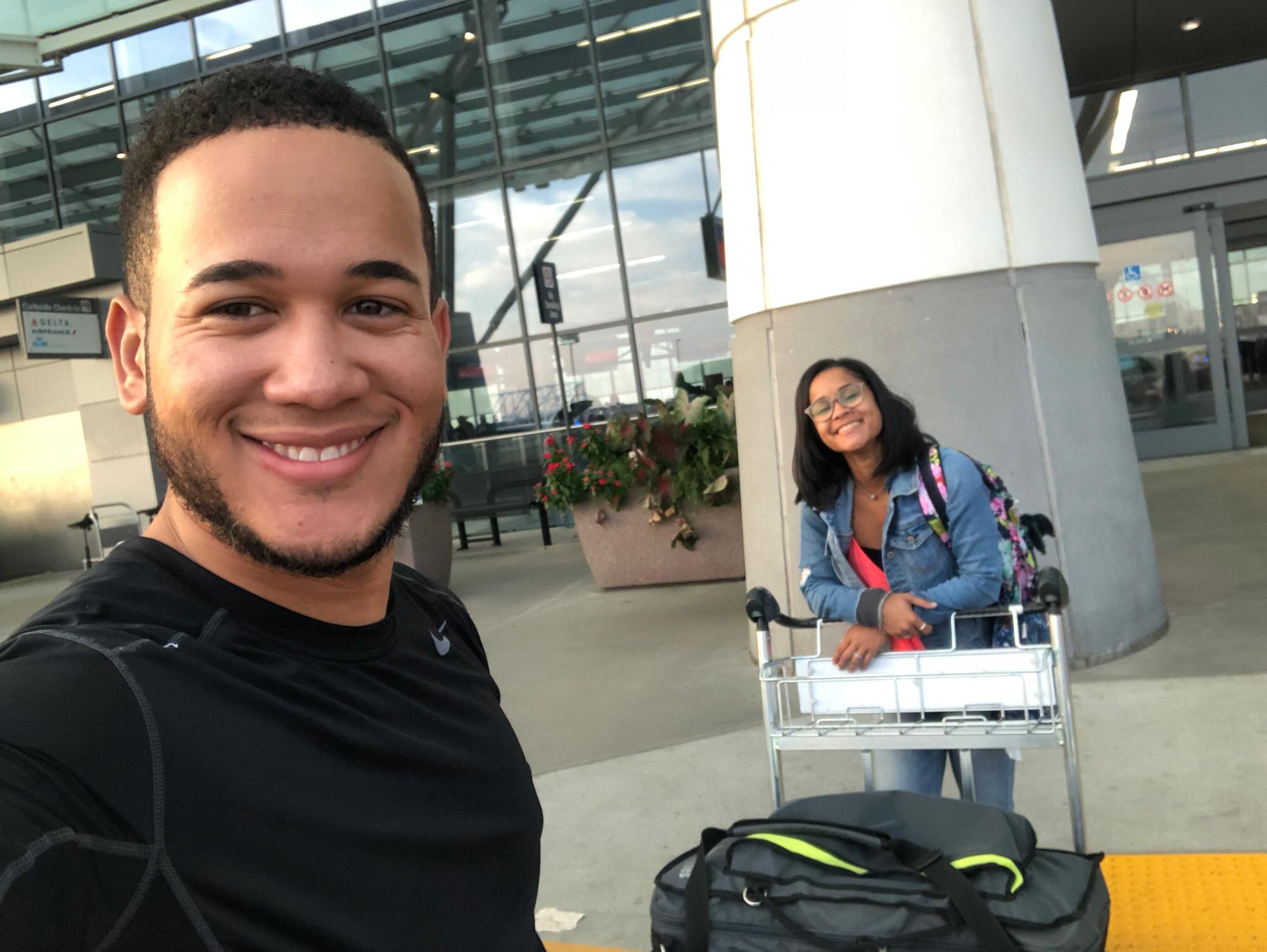 Adriana leaving for a Chiropractic Mission Trip