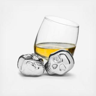 Skull Head Drink Stone, Set of 2
