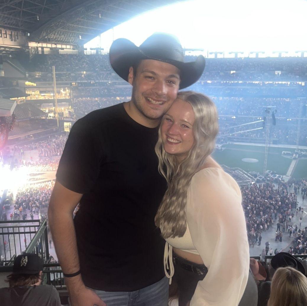 Morgan Wallen concert - the first time we said I love you! (not counting the time Alyssa said it on accident lol)