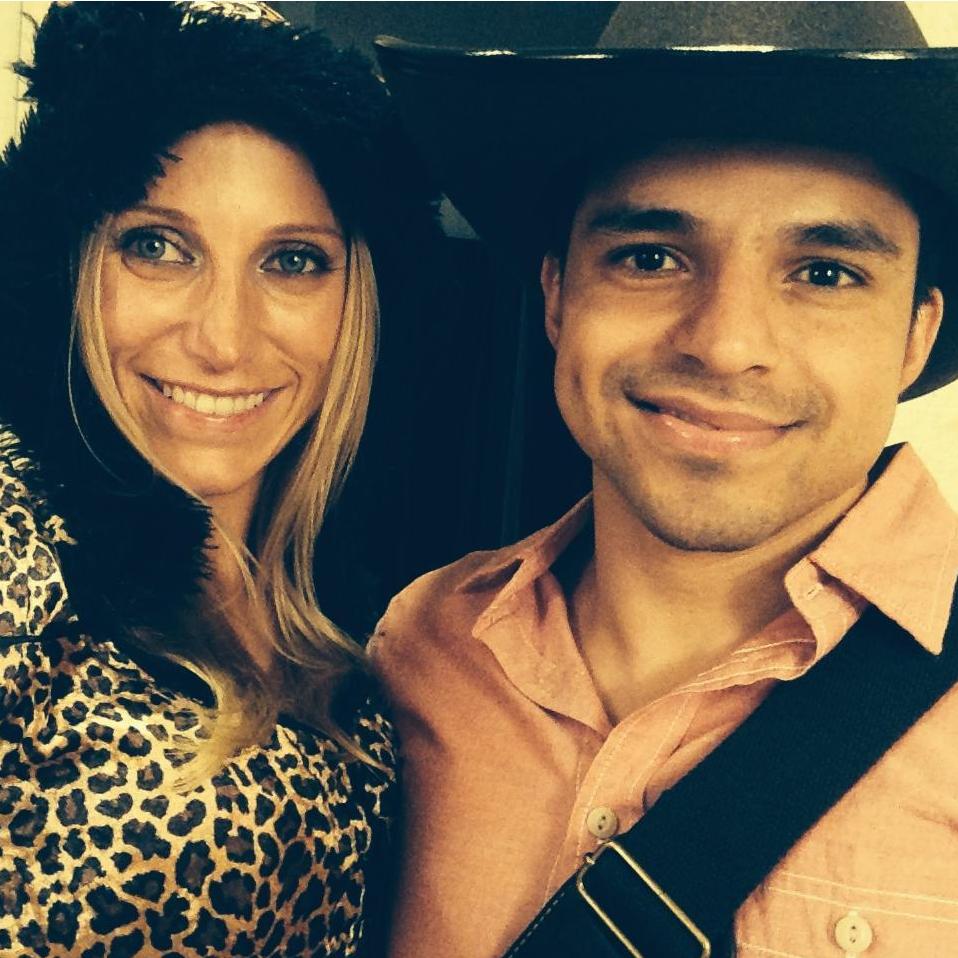 Halloween...Indiana Jones and Ass Kicking Leopard hahahaha