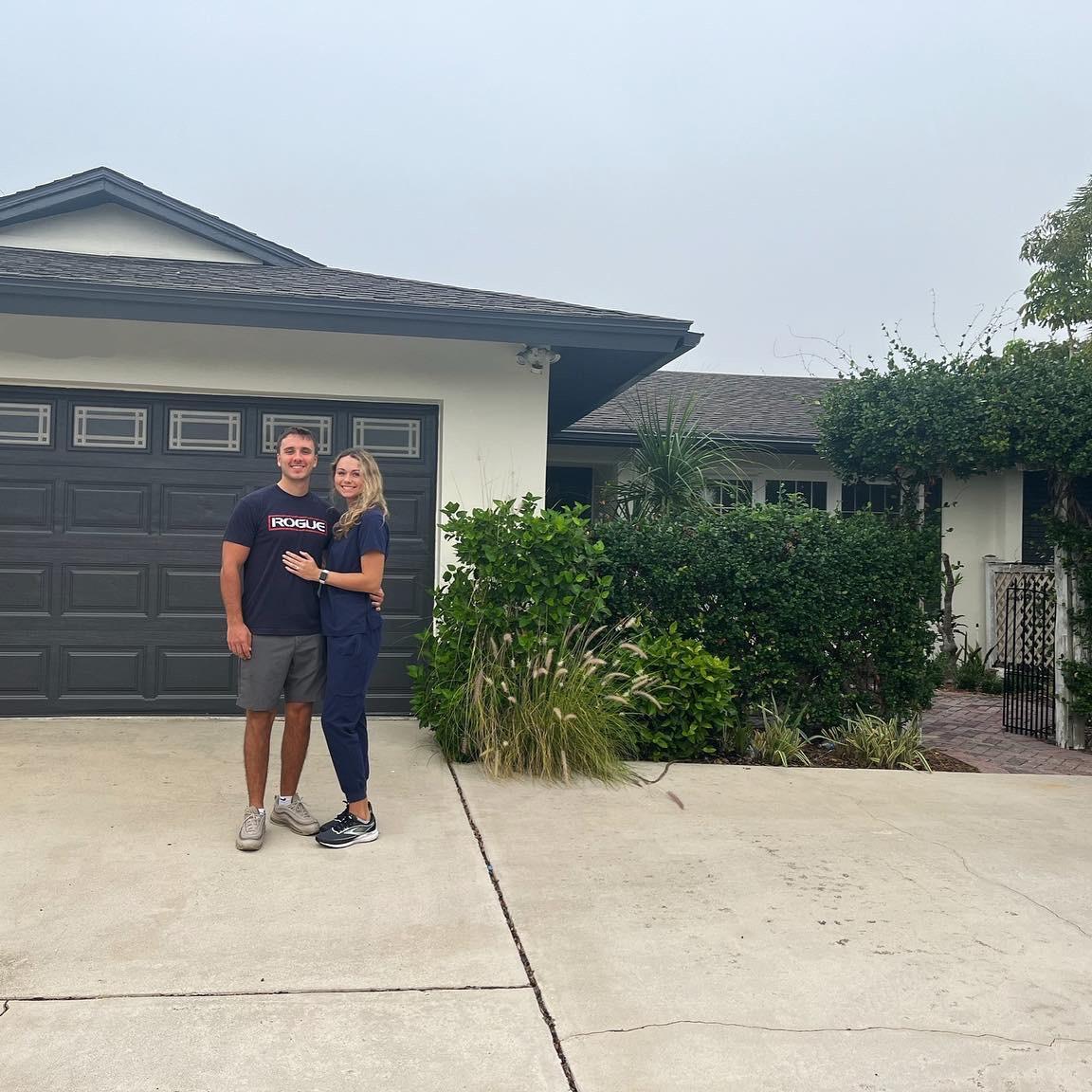 They bought their first house together in Largo, Florida in November 2023. They are so excited for more adventures to come!