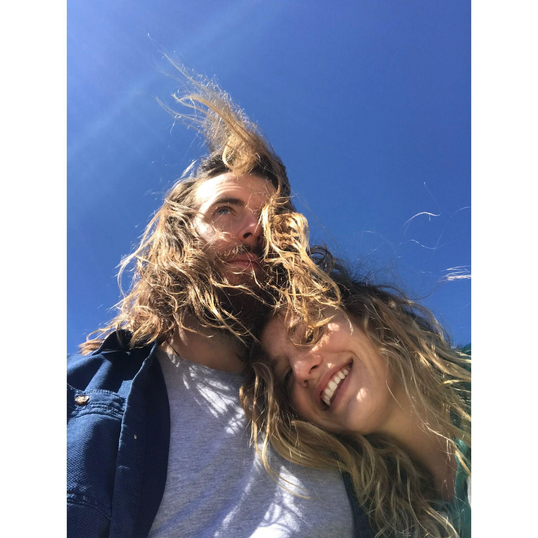 Eva really likes this photo. Dev doesn't really like this photo. That's a very Dev and Eva thing to do.