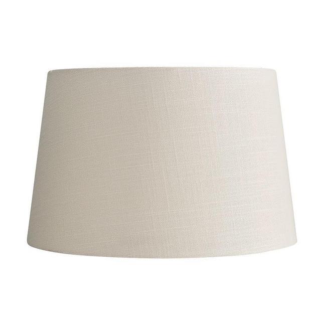 Gallery Tapered Linen Drum Shade, Small, Sand