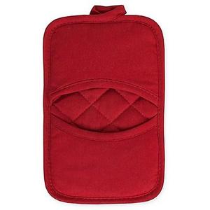 KitchenSmart Colors - KitchenSmart® Colors Solid Pocket Pot Mitt in Paprika