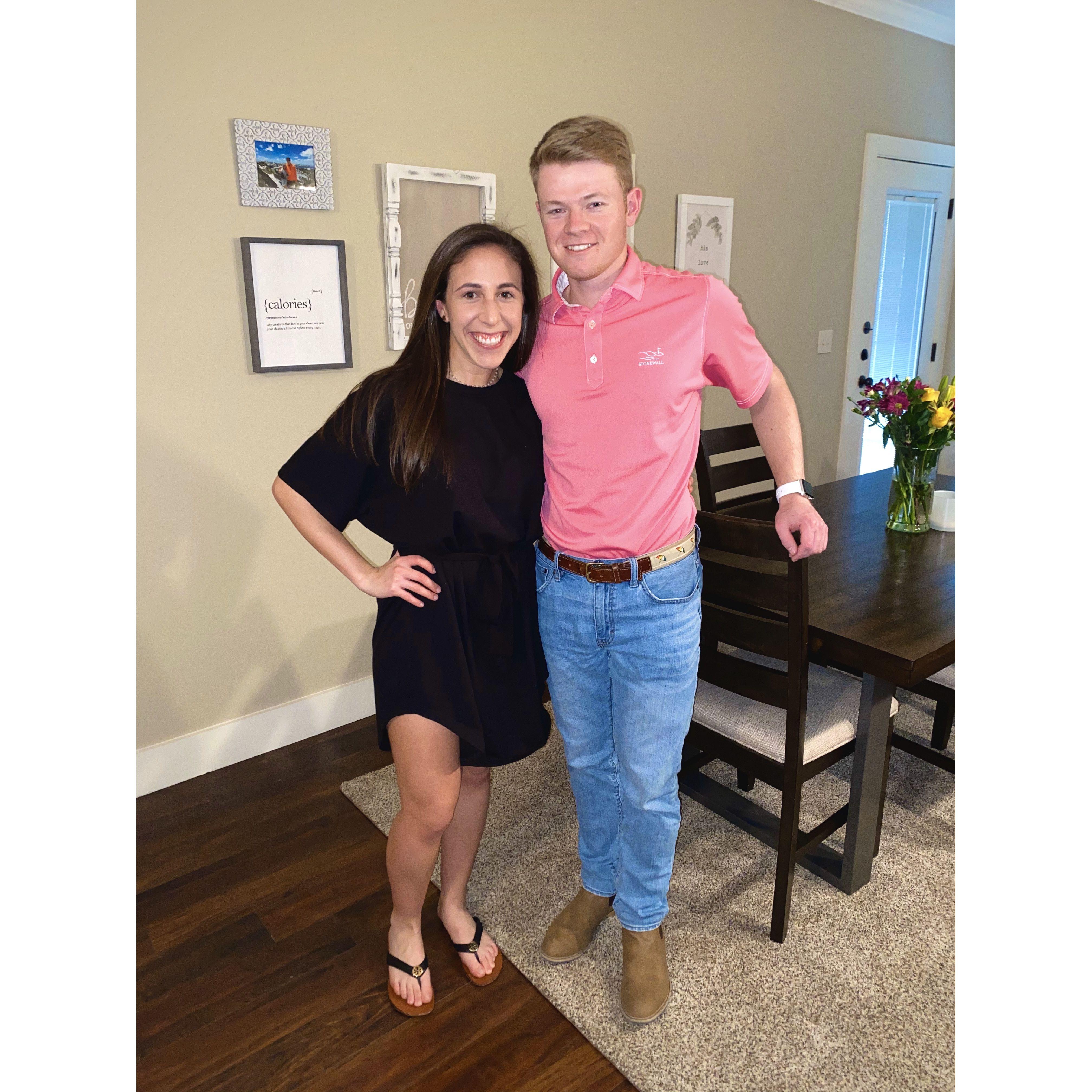 Our One Year Anniversary. Tyler, Texas 2020