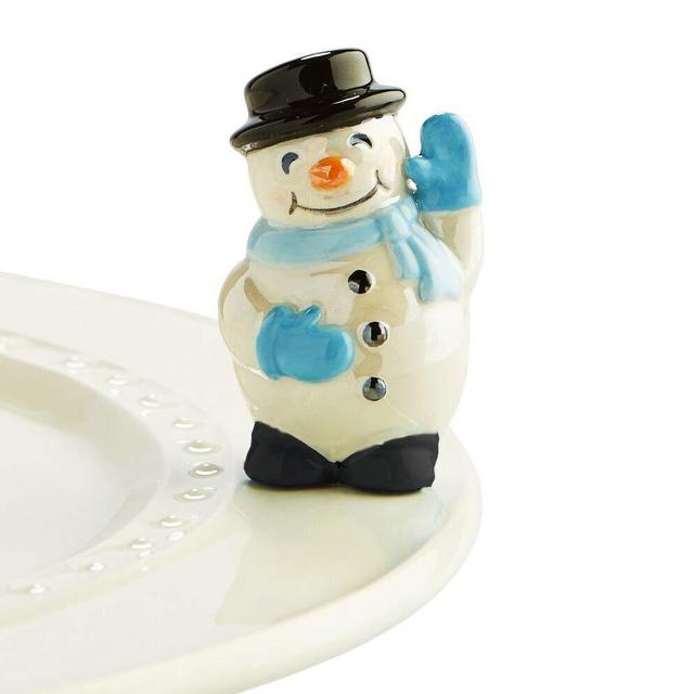 nf nora fleming - Nora Fleming Hand-Painted Mini: Frosty Pal (Snowman) A172
