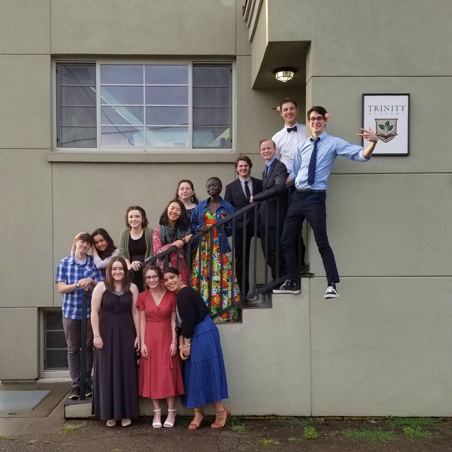 Over time, the 13 classmates built strong friendships and came to deeply enjoy spending time together. We cherish the memories: Ava, Ceci, Gabe, Jacob, Jules, Neil, Nyibol, Pena, Ruth, Sam, & Sophia