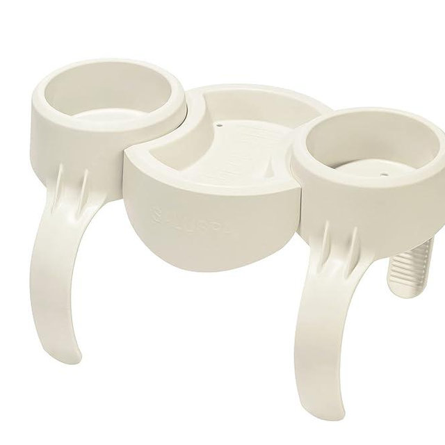 Bestway SaluSpa Inflatable Spa Drink Holder Tray | 1 Caddy Holds 2 Drinks | Outdoor Hot Tub and Spa Accessory