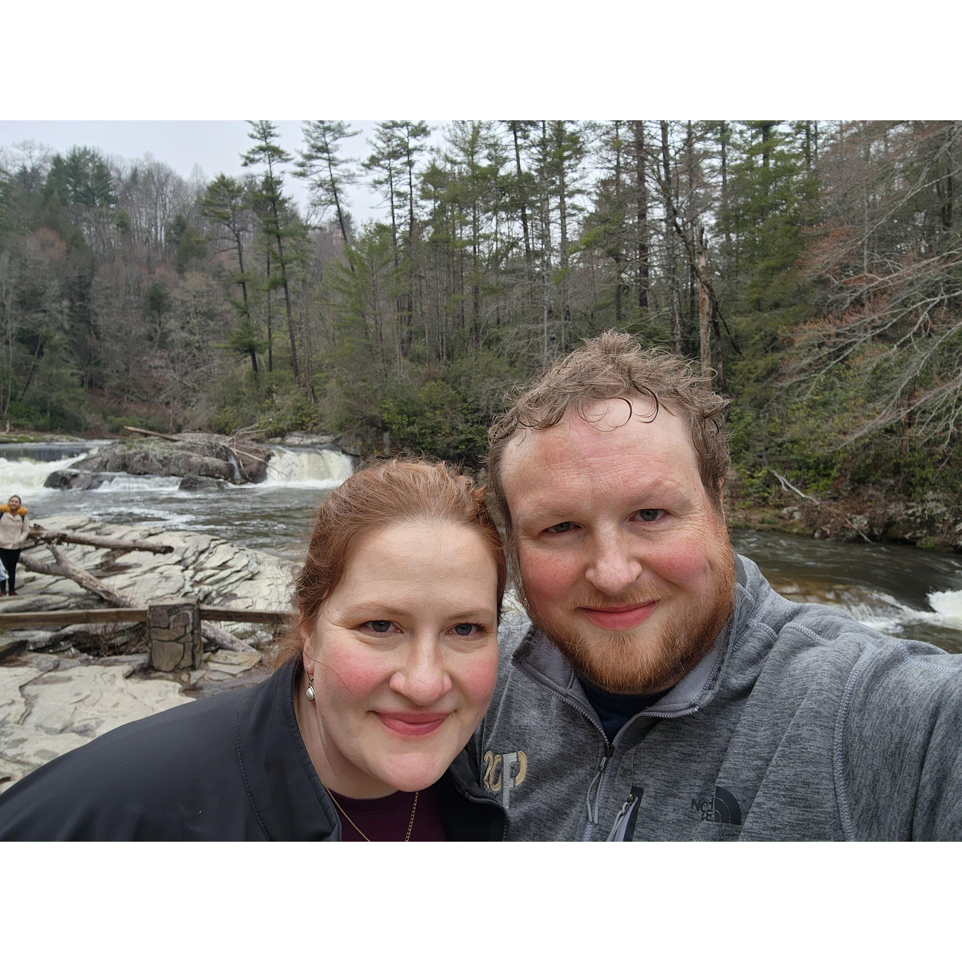 Our engagement trip to Blowing Rock