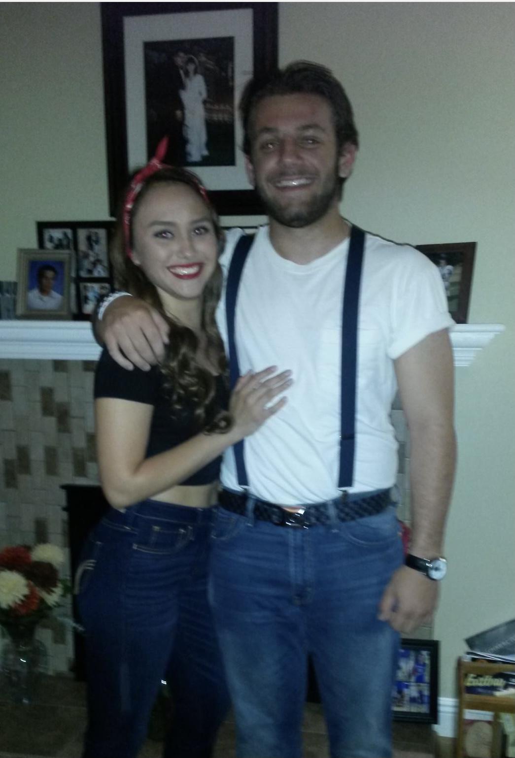 The first dance we ever attended together! Sadies February 2015.