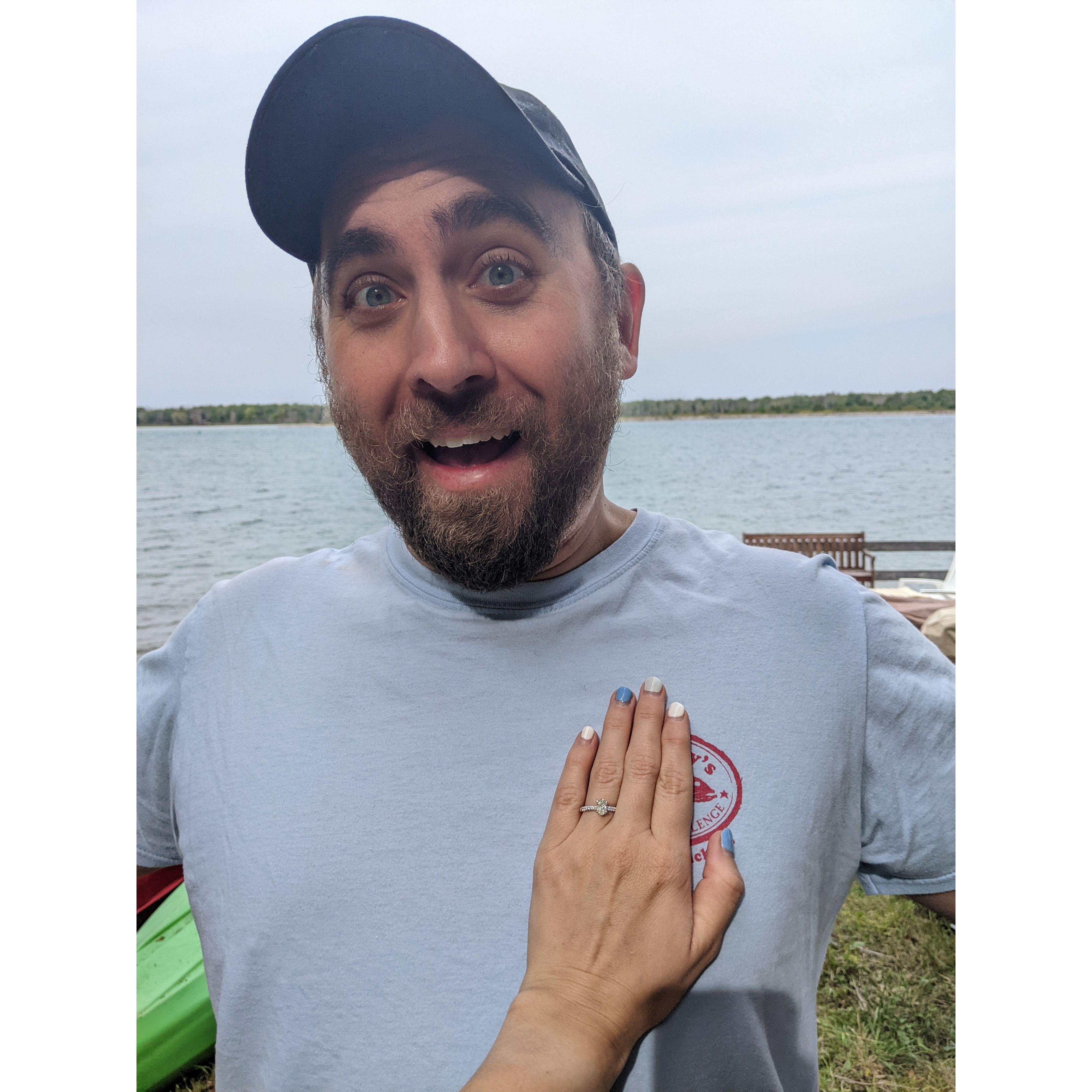 She Said YES!!