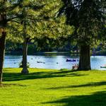 Downtown Bend and Drake Park