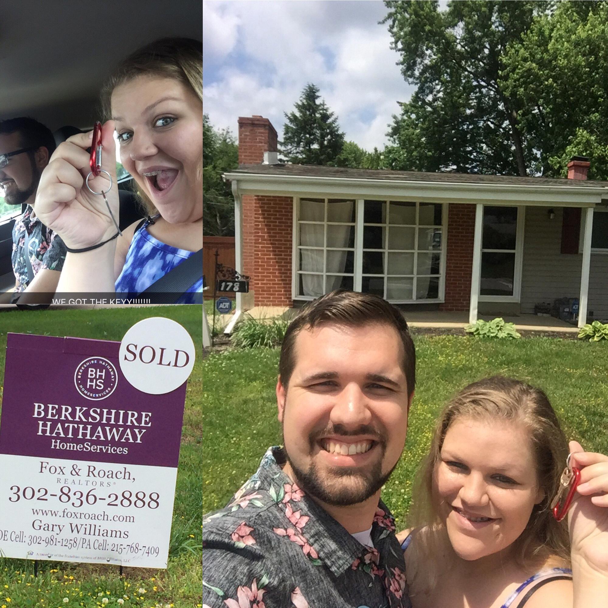 May 31st 2017. Closing day on our first home!!!