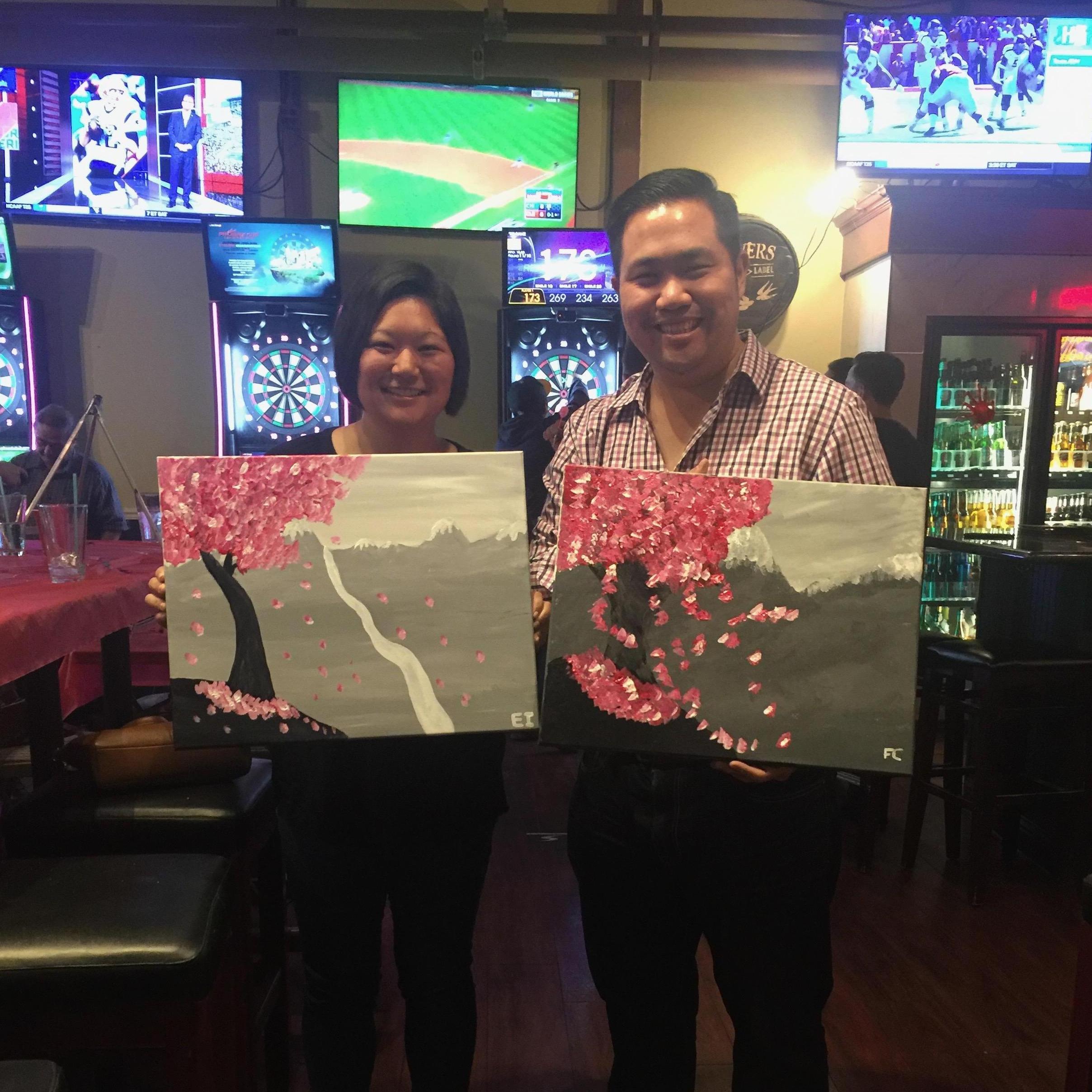 Our first and last Paint Nite