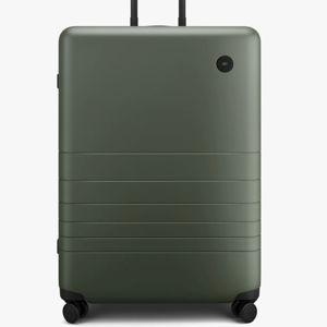 Check-In Large Olive Green Suitcase