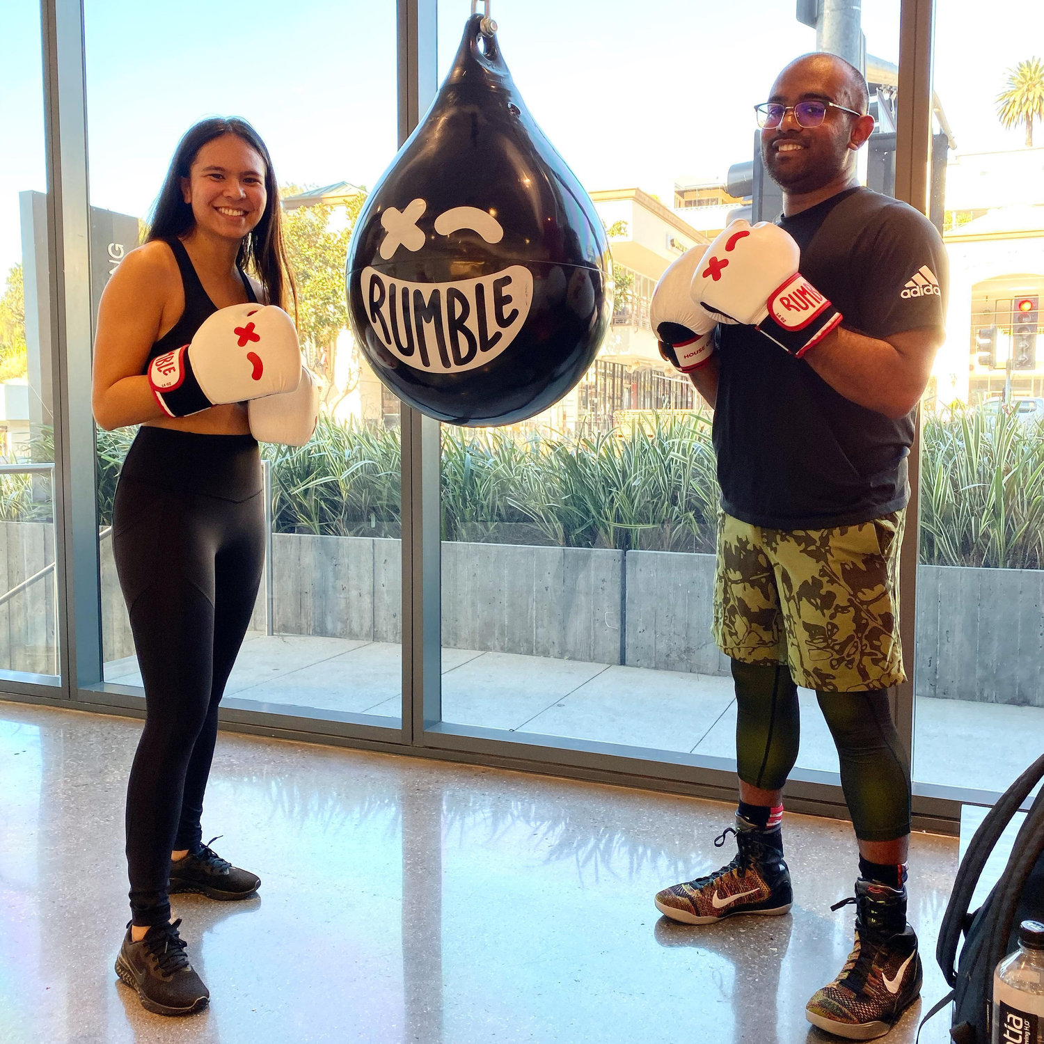 Boxing class in WeHo!