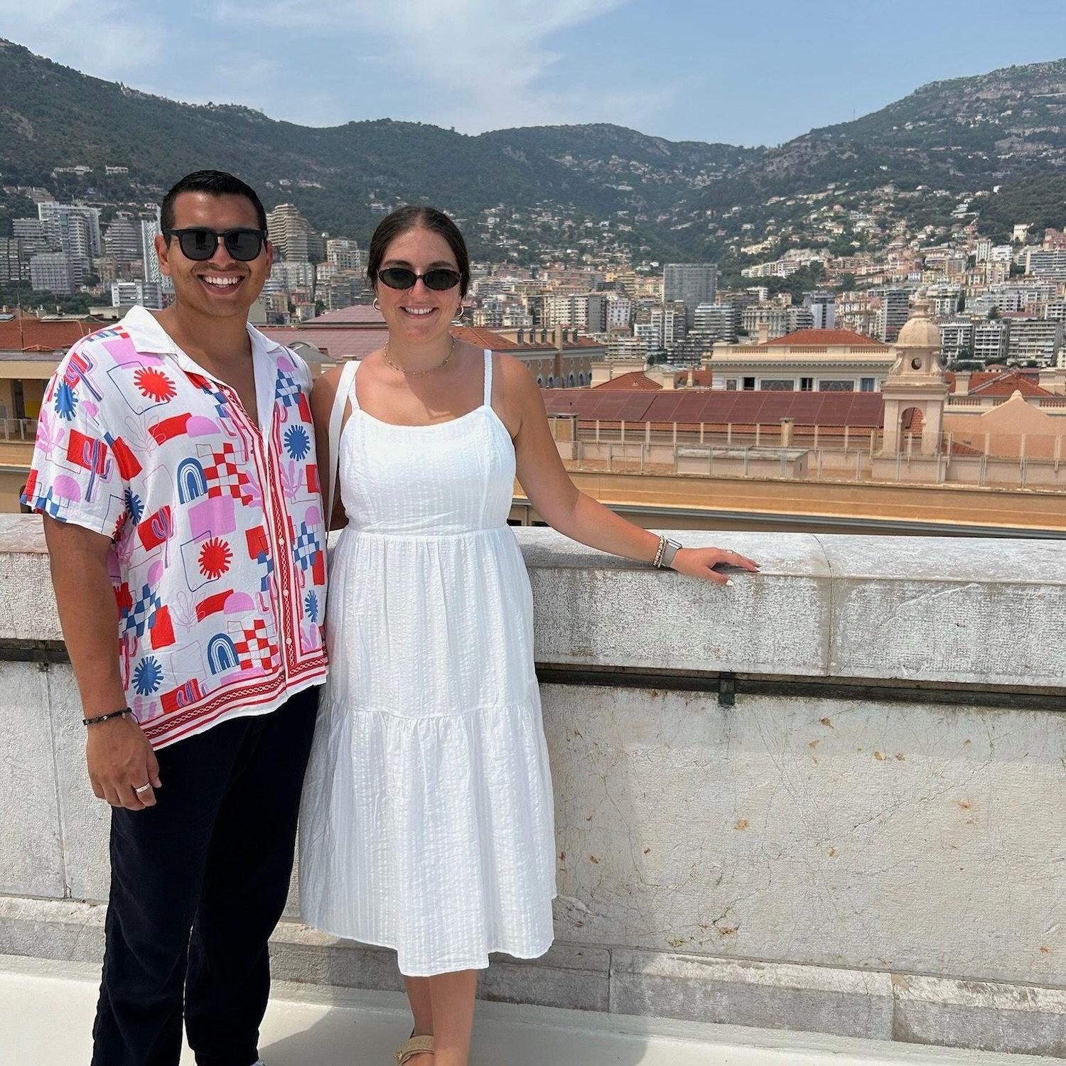 Enjoying Monaco together on our 2025 Euro Vacay