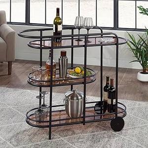 Sauder Coral Cape Bar Cart