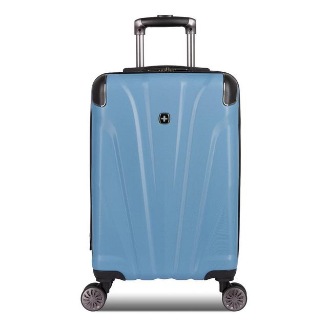 SWISSGEAR Hardside Carry On Suitcase - Turquoise Blue