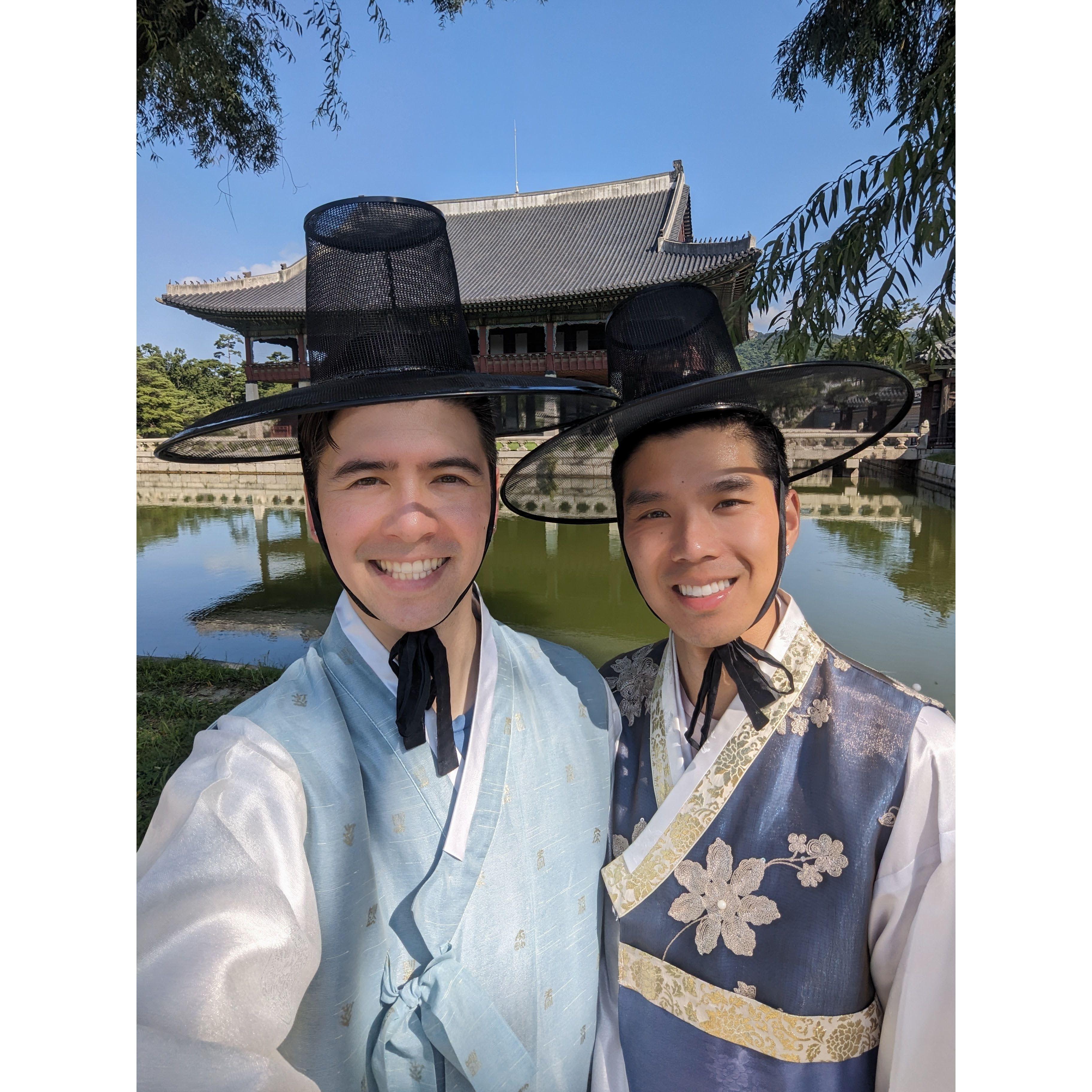 We enjoy traveling together <3