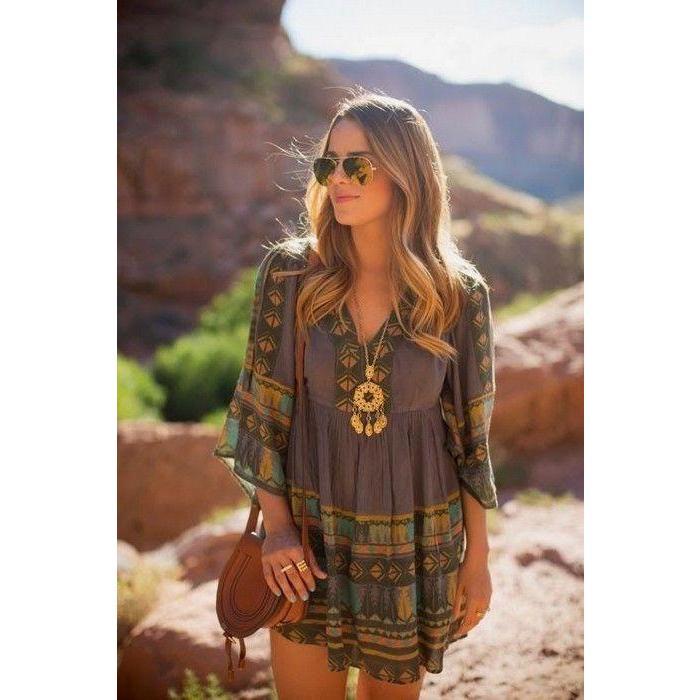 Bohemian style for women