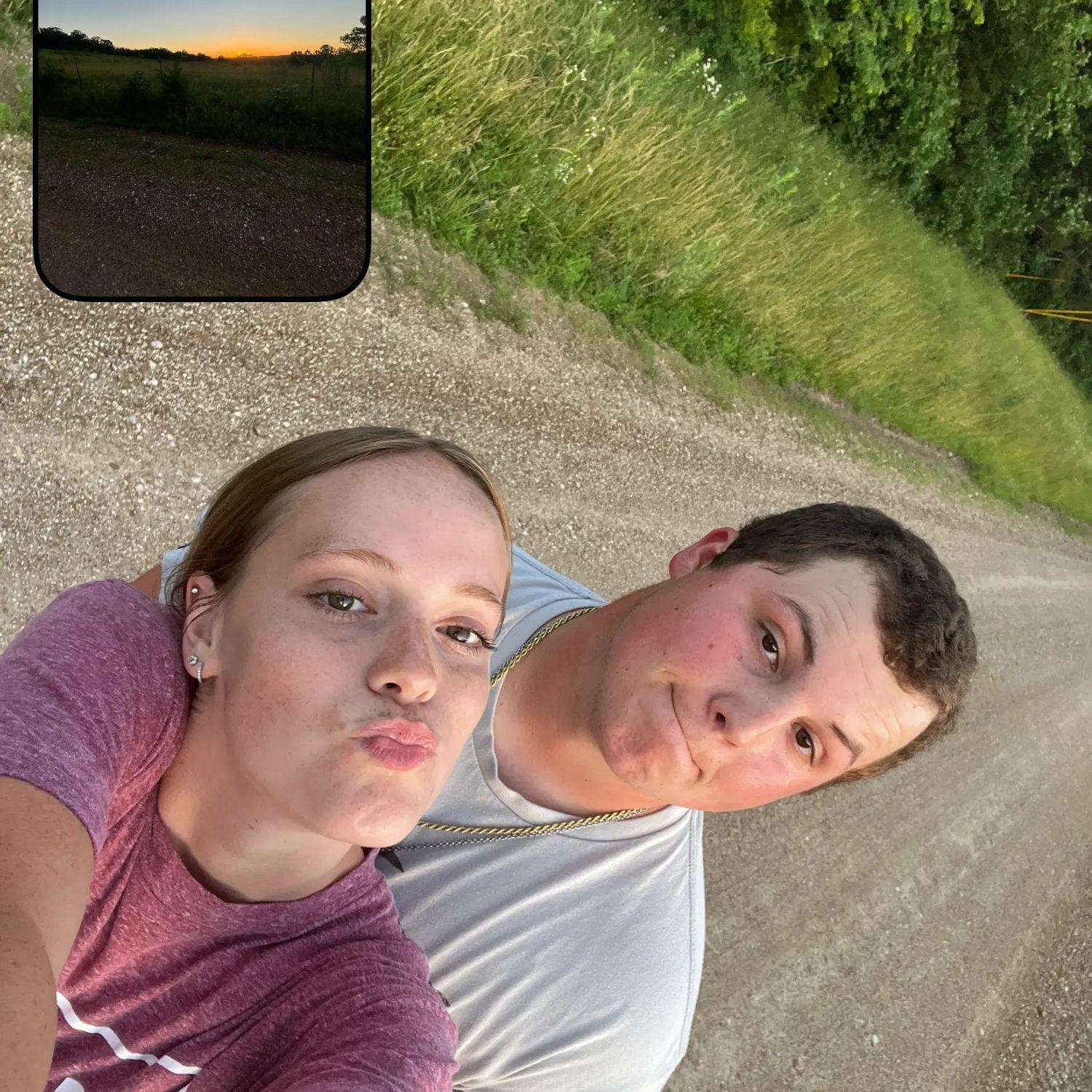 Taking walks is a common occurrence for us during the summer!