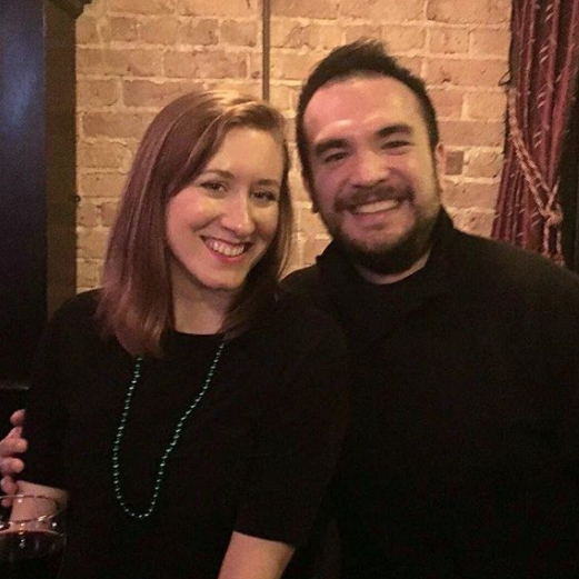 On this night, I met Rob's parents for the first time. It was also the first photo we posted publicly of the two of us together.