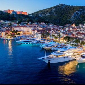 Dinner in Hvar, Croatia