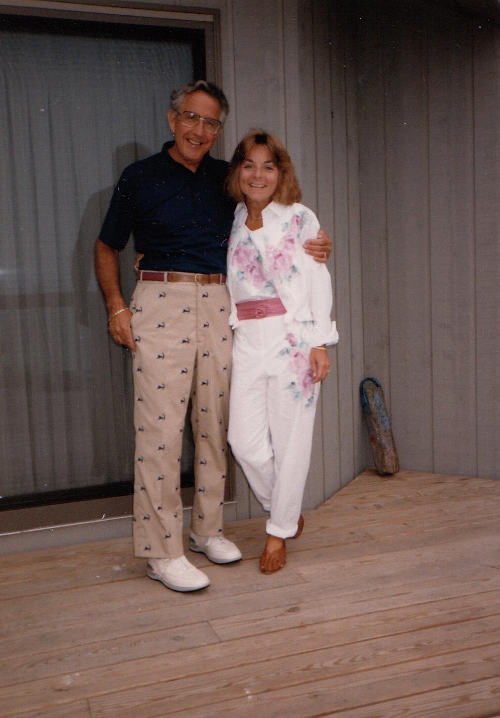 Brenton’s grandpa and mom
