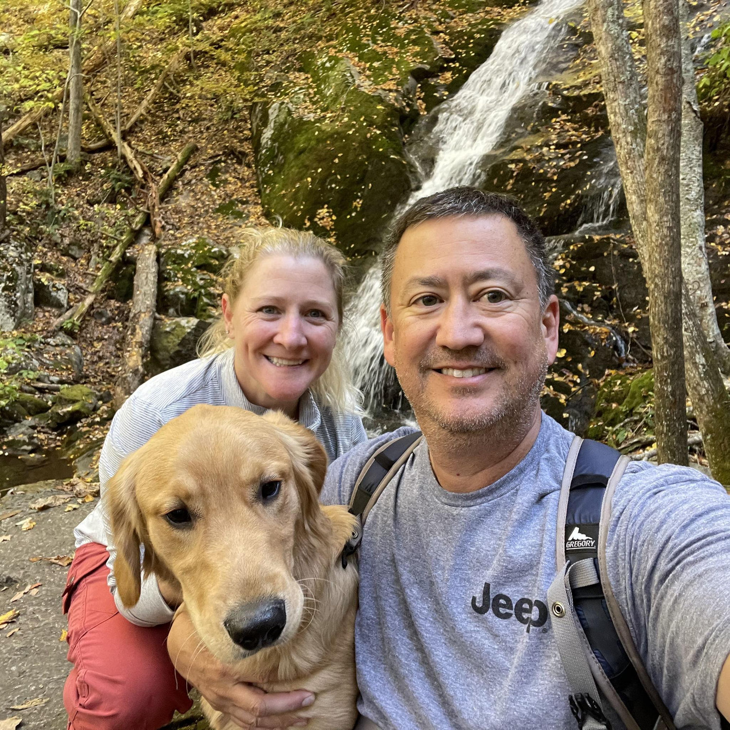 Parker’s First Waterfall! Shamokin Falls, VA 2022