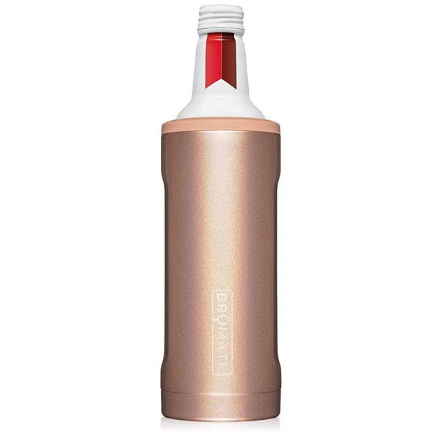 BrüMate Hopsulator Twist Double-walled Stainless Steel Insulated Can Cooler for 16oz aluminum bottles (Rose Gold)