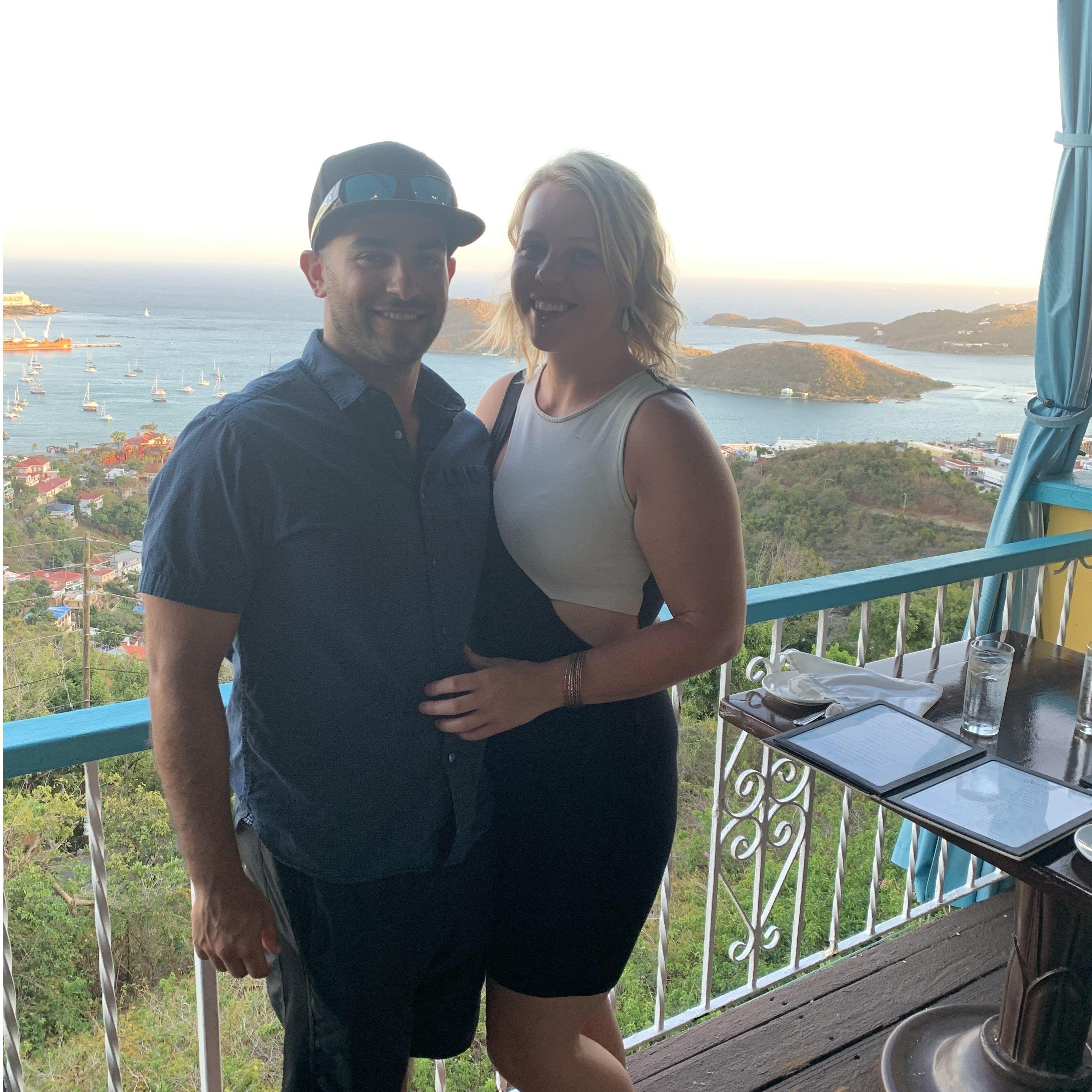 Alex's first trip to the islands, Chelsea would pull out every stop on this trip :)
