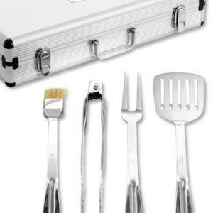 All-Clad - Stainless Steel 5 Piece BBQ Set