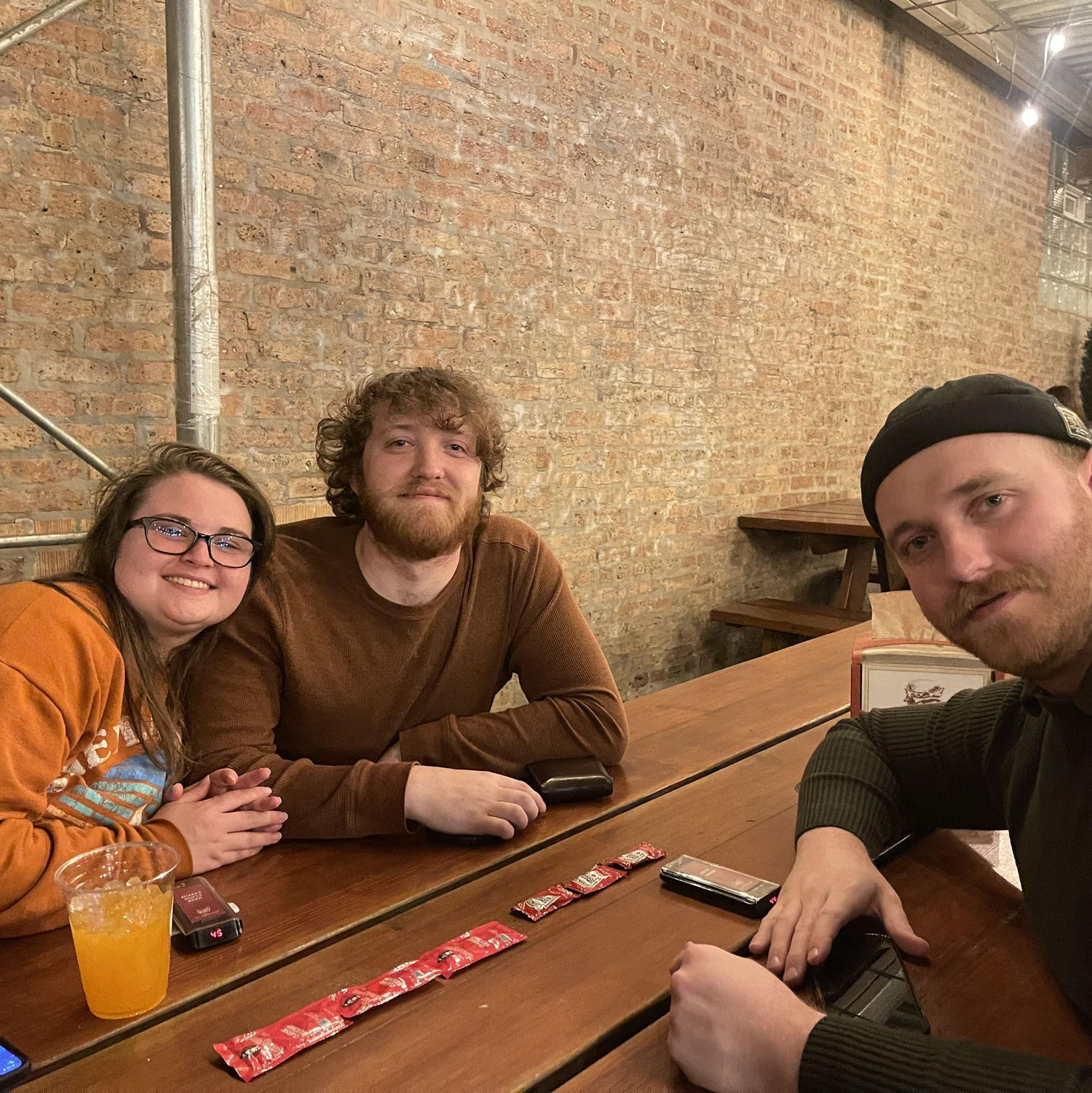 Chicago, Illinois, with the brother and sister-in-law