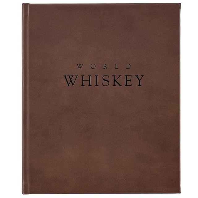 Graphic Image World Whiskey Limited Edition Book Handcrafted Genuine Calfskin Leather