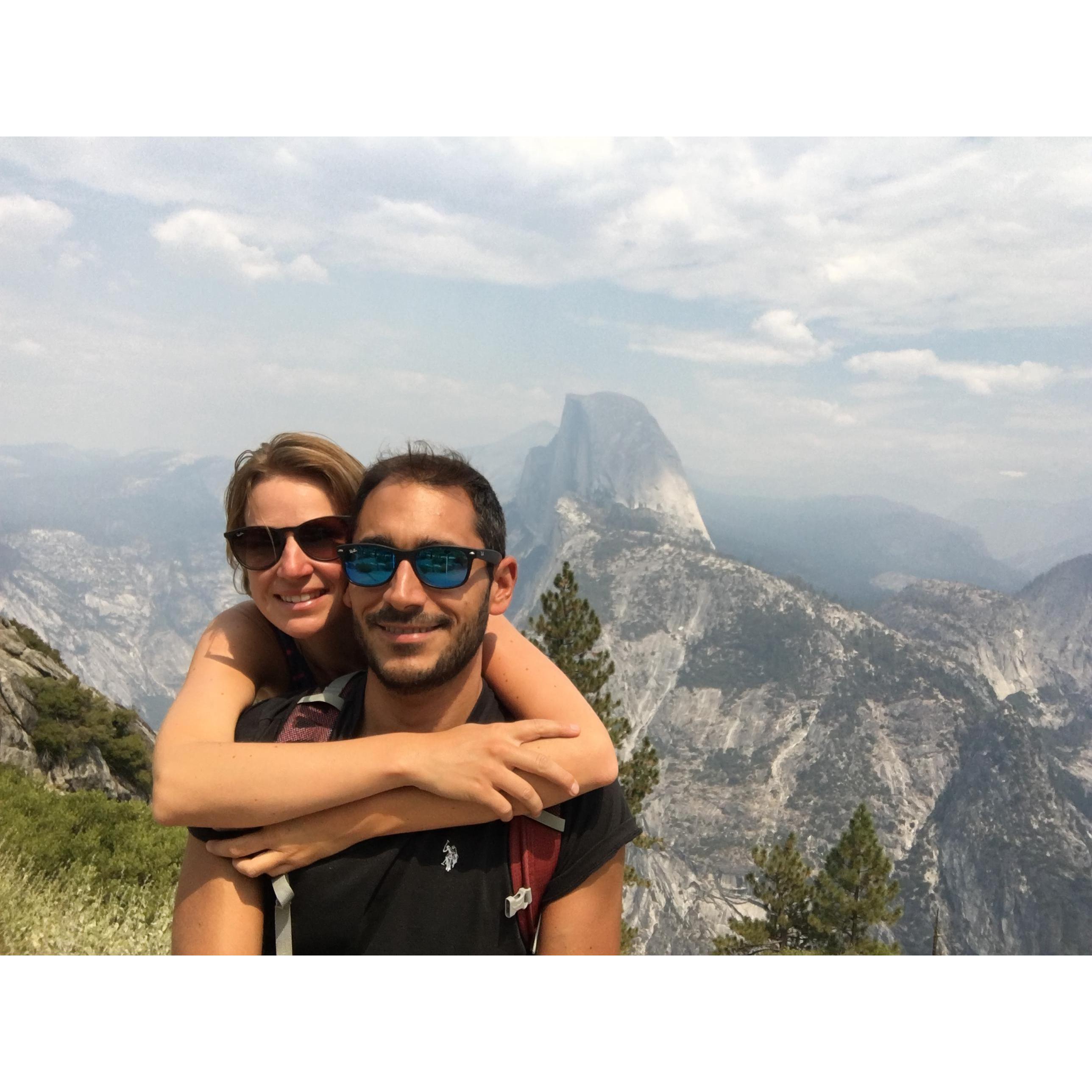 Hiking in Yosemite