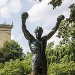 Rocky Statue