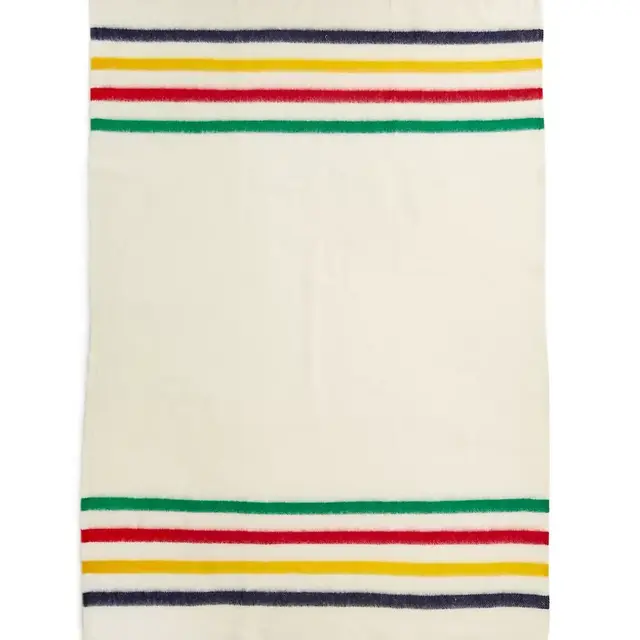 Hudson's Bay Caribou Multistripe Throw