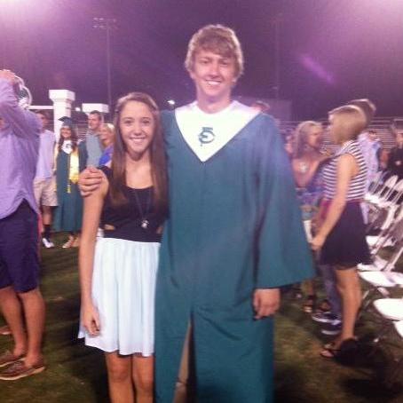 AJ's high school graduation 2013.