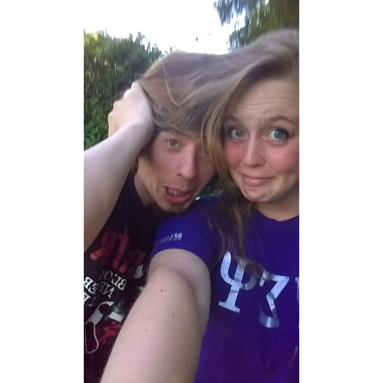 One of our first photos together