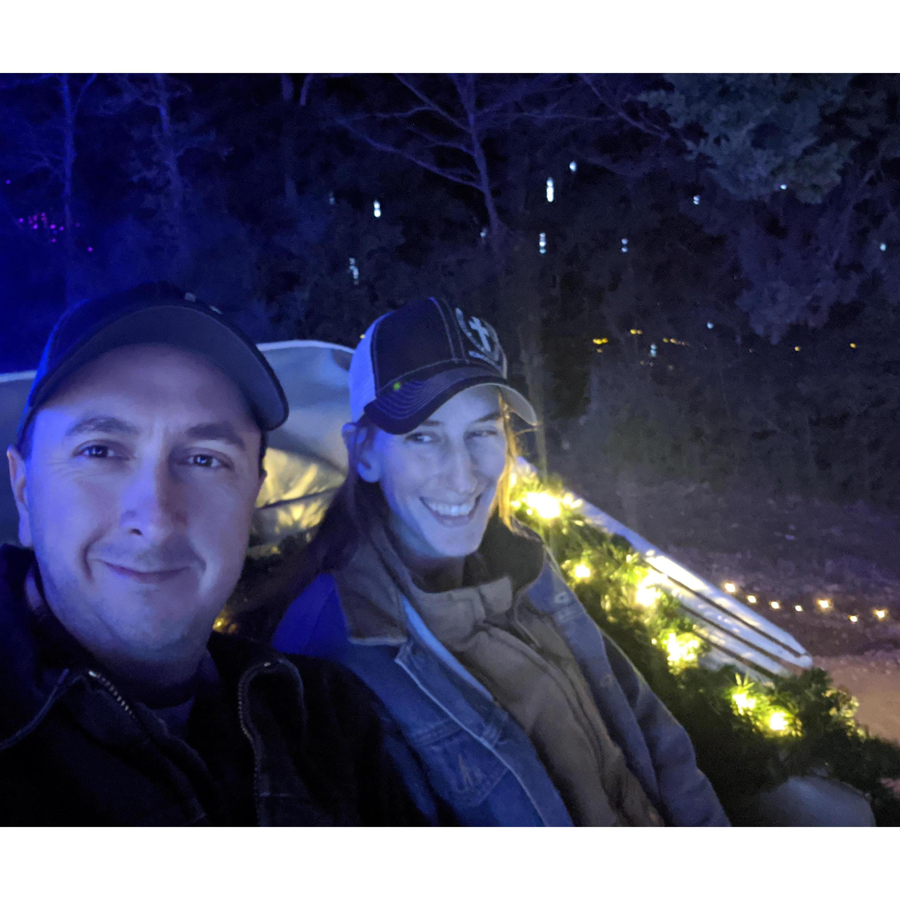 At Santa's Wonderland in College Station.