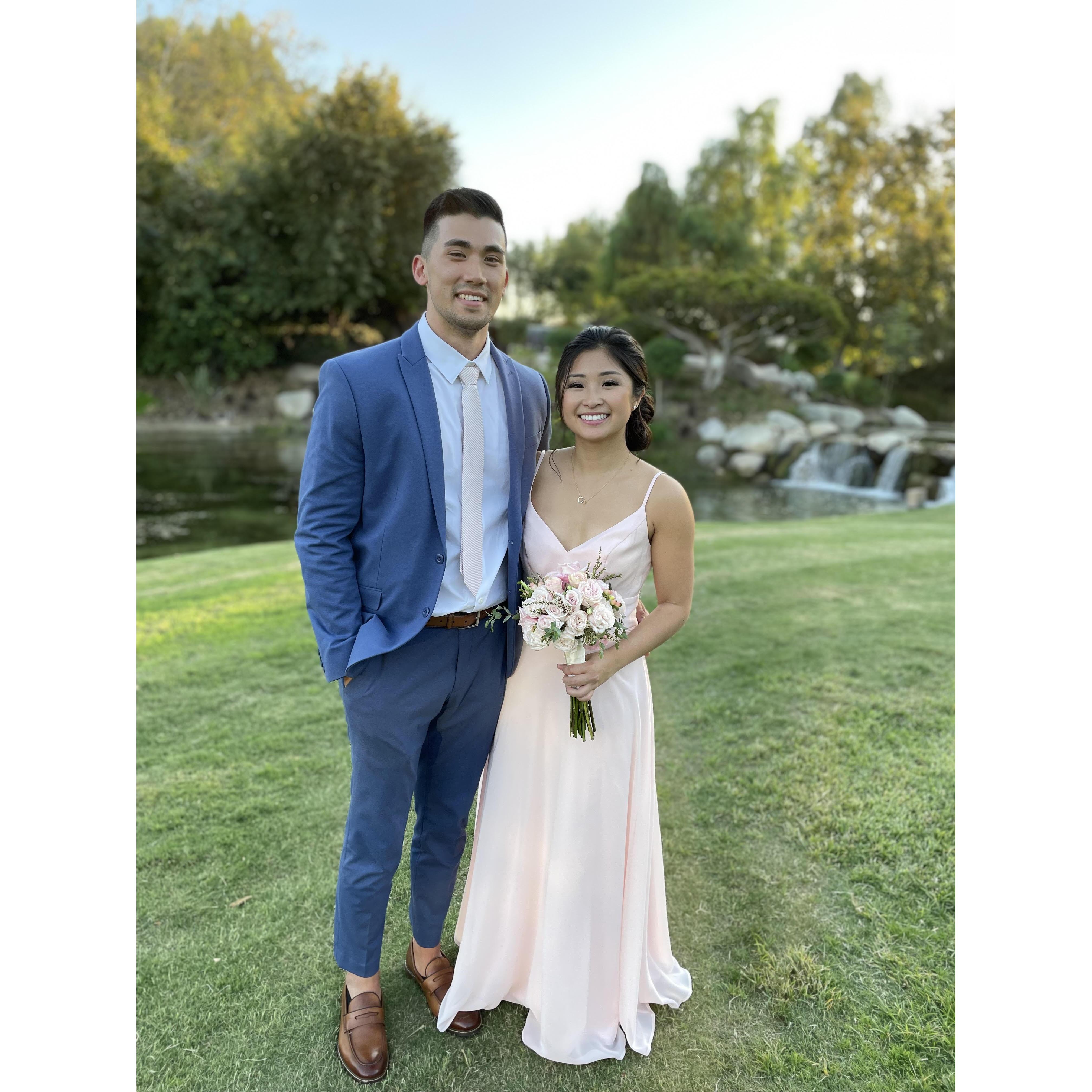 Briana & Randy's wedding day!