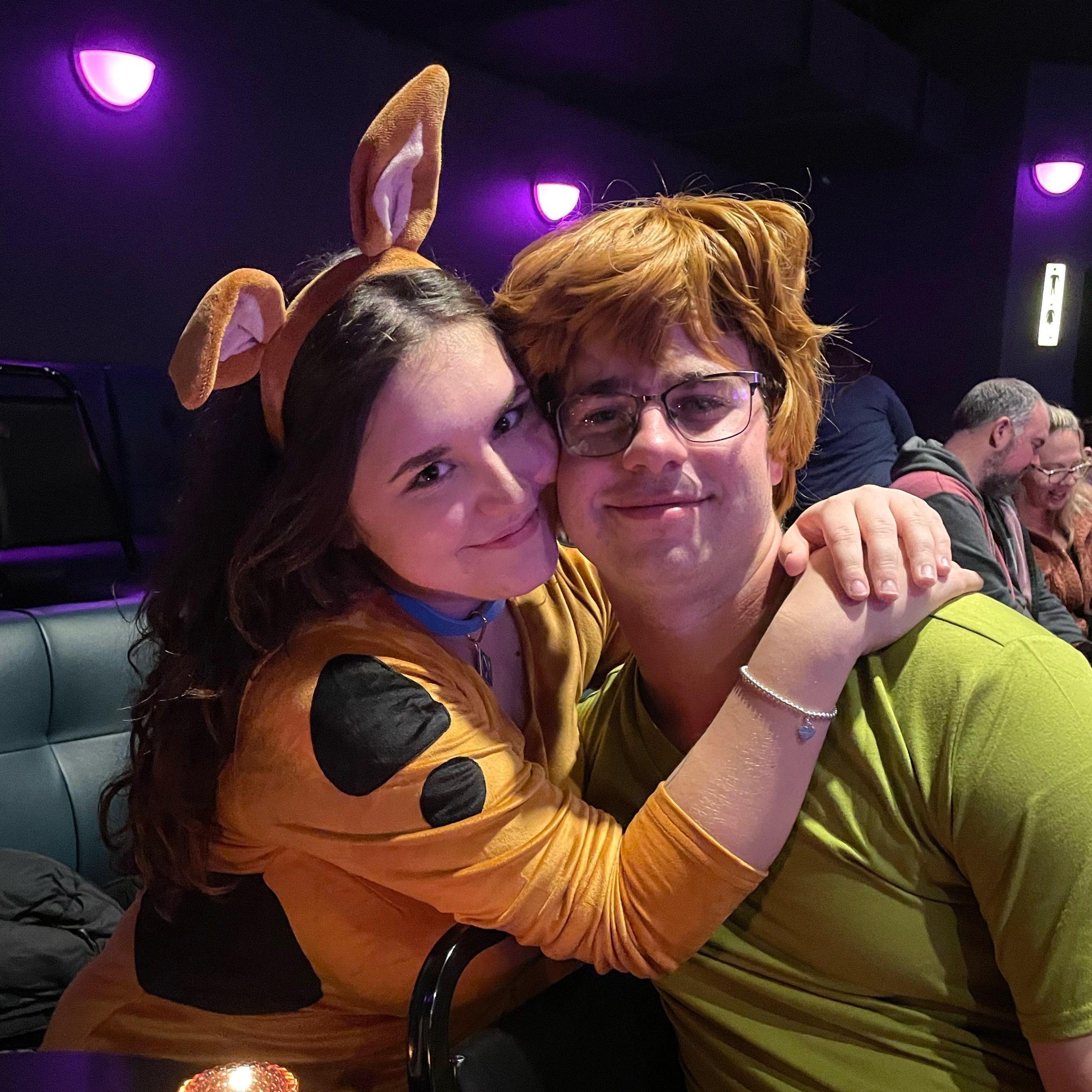 Halloween 2023 - we went to a comedy club in Madison to see Jeffrey's favorite comedian. We had a BLAST!