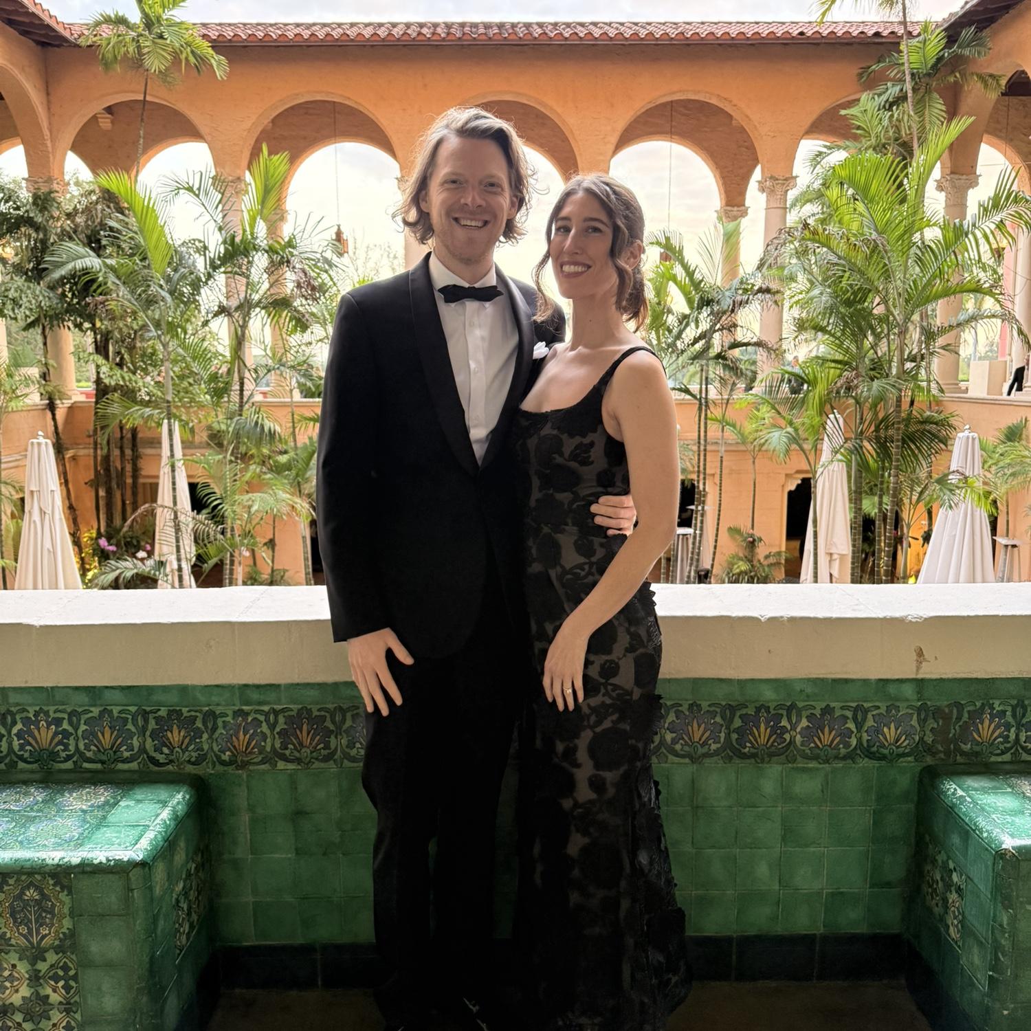 An unusually cold Miami weekend celebrating Andrew + Olivia