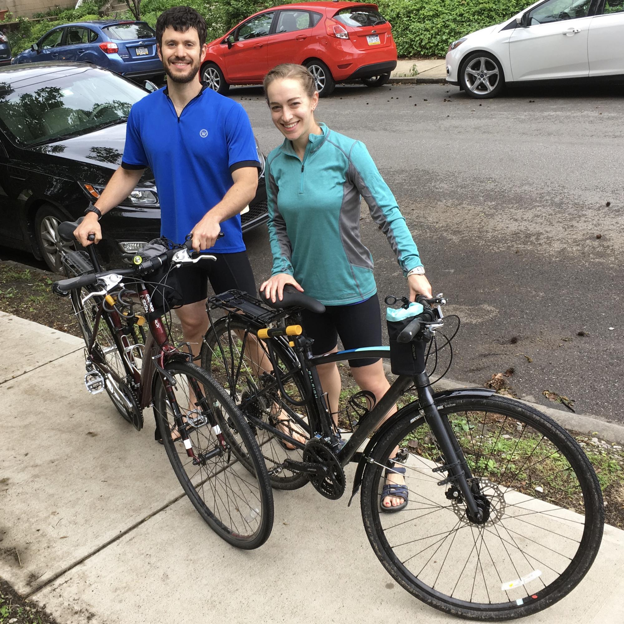 Before embarking on our bike trip from Pittsburgh to DC