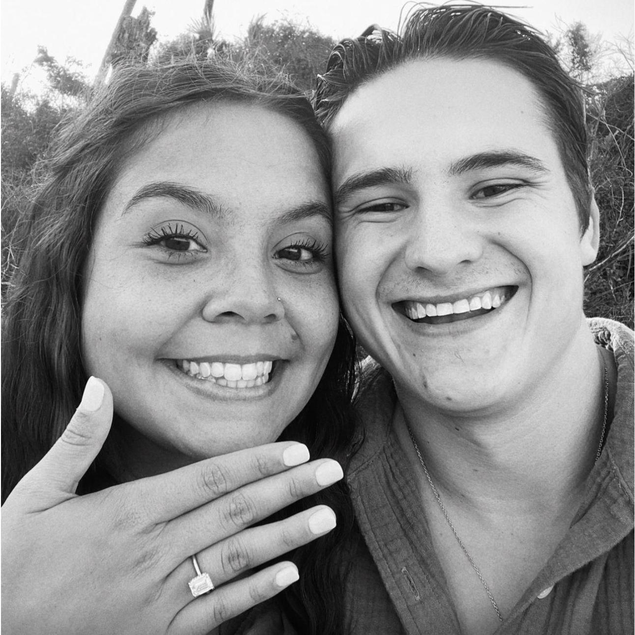 The day we got engaged!!