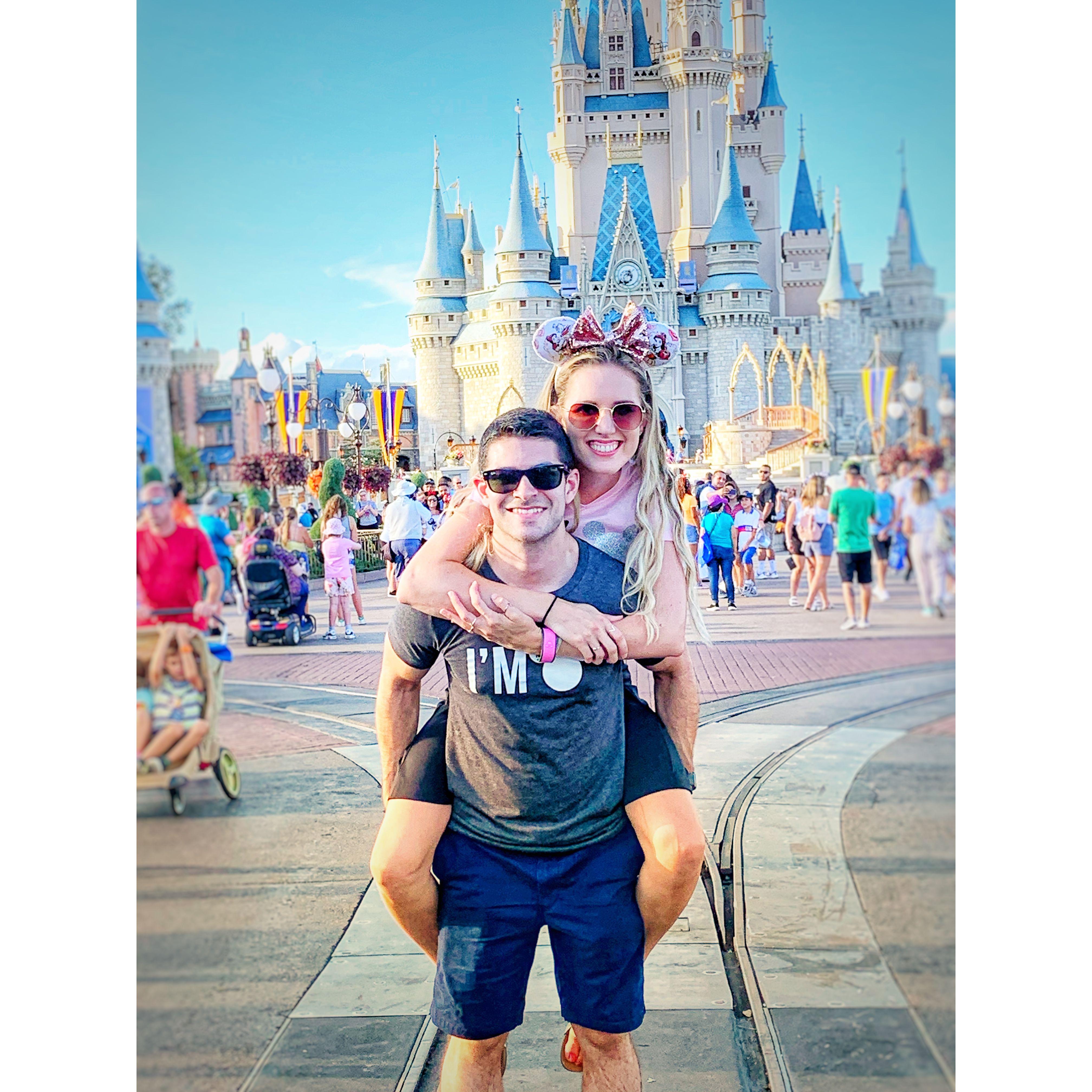 Had to show him around Walt Disney World